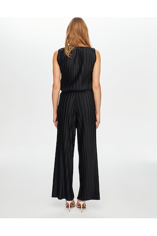 Faik Sönmez Beli Lastikli Kendinden Piliseli Wıde Leg Fıt Pantolon S26pnt003 Us26pnt00310 Siyah