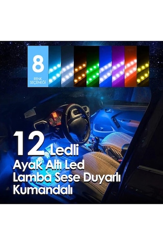 Toyota Land Cruıser 70 Grj79 Sıngle Cabın Araca Uygun 12 Led Ayak Altı Led