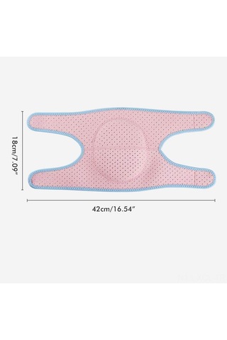 Konesam Erkek Kadın Dans Spor Koruyucu Dizlikleri - Kalın Sprey Yastık - Çarpma Dürtme Koruması - Pembe 2 Adet Pembe