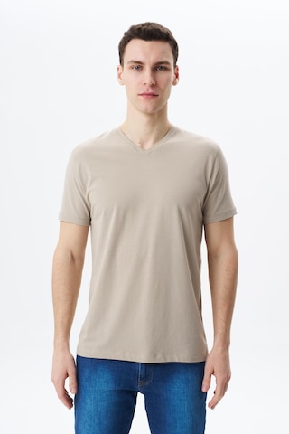 AR-MA Arma Erkek Regular Fit Basic Süprem V Yaka Tişört Y29364453102 Bej