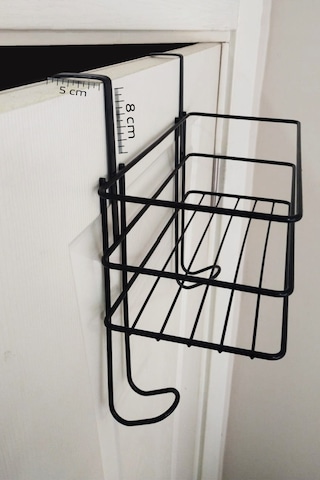 Paslanmaz Ütü Masası Askısı Metal Kapı Arkası Ütü Ve Ütü Masası Düzenleyici Organizer