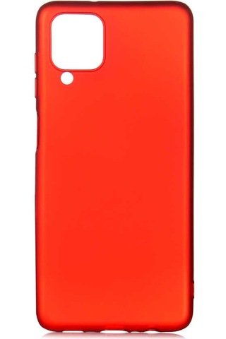 Samsung Uyumlu Galaxy A12 Kılıf Zore Premier Silikon Kapak Kırmızı