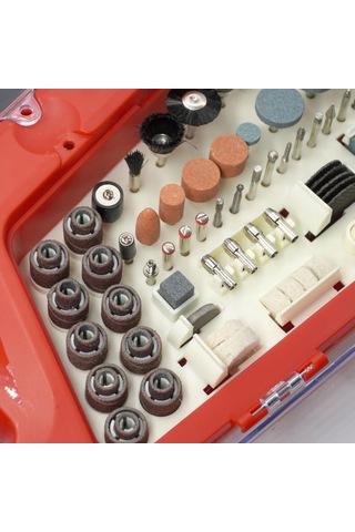 1001Alet Rox 0074 Mini Taşlama Gravür Makinası Hobi Seti 210 Parça