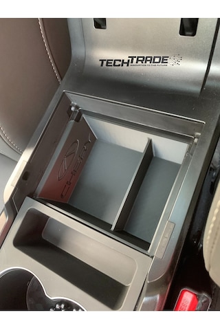 Chery Tiggo 7 Pro Kolçak Organizer-2 Bölmeli Chery Yazılı Avantgarde Modellere Uyumlu Değildir