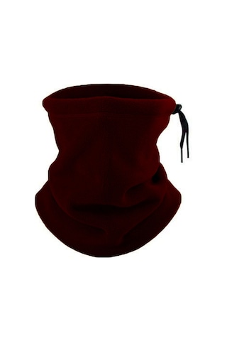 Kadın Erkek Polar Boyunluk Kışlık İpli Bere Termal Sıcak Unisex 001