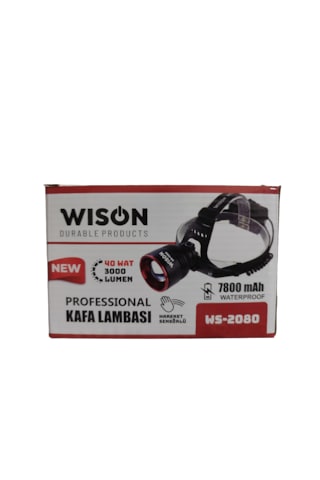 Wıson Ws-2080 3000 Lüm. 40 Watt Pro Kafa Lambası