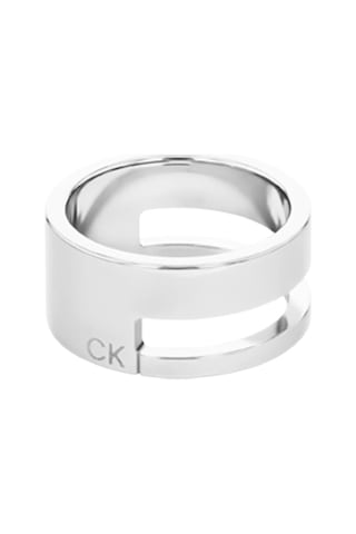 Calvin Klein Ckj35000680c Kadın Yüzük 54 Mm Metalik