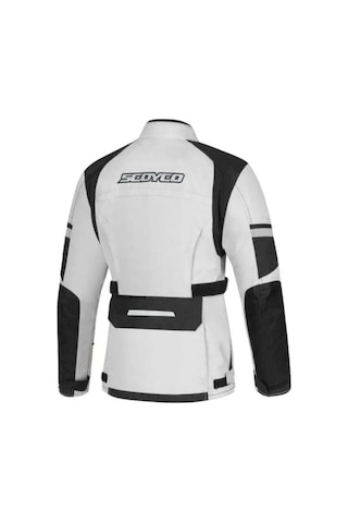 Motosiklet Montu 4 Mevsim Uzun Oxford 600-d Dayanıklı Kumaş Women Motor Mont Grey