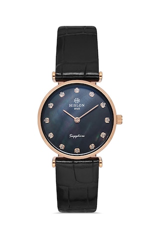 Hislon QL119R-04BR Kadın Kol Saati