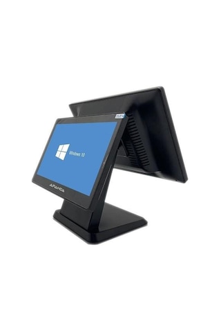 Afanda Af-1703 Dual Pos Terminal Çift Ekran Dokunmatik Bilgisayar