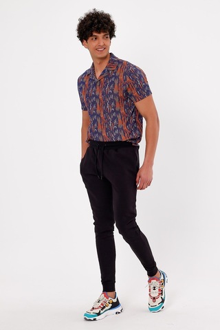 Jahr Marc Ekstra Slim Fit Siyah Erkek Eşofman Altı Siyah