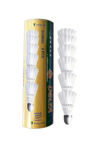 Delta Badminton 2 Raket 9 Top Set Badminton Malzemeleri Rsb-602 Renkli