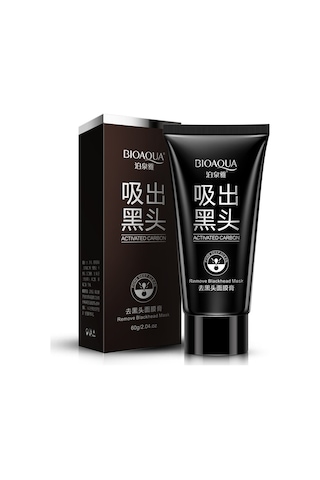 Bioaqua Aktif Karbon Siyah Nokta ve Gözenek Temizleme Maskesi 60G