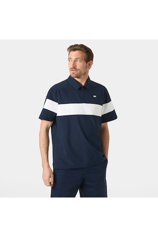 Helly Hansen Erkek Tişört Levante Qd 1/2 Zıp Ss Polo T Shırt Hha.54612 Navy