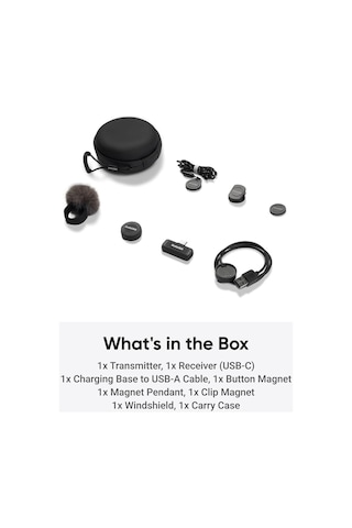 Mic Air X5 X4 Uyumlu 2yıl Resmi Distribütör Garantili Siyah