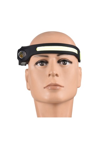 Geeksen Cob Teknoloji 500 Lumen El Fırçası Sensörlü 7 Modlu Ipx4 Su Geçirmez Kafa Lambası 1 Adet Çok Renkli