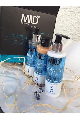 Mild Professional Keratin Bakım ve Brezilya Fönü Bir Arada Set
