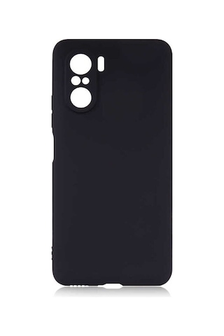 Xiaomi Redmi K40 Kılıf Zore Premier Silikon Kapak Siyah