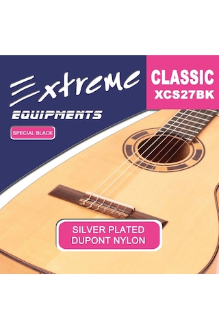 Gitar Klasik Takım Teli Extreme Xcs27bk