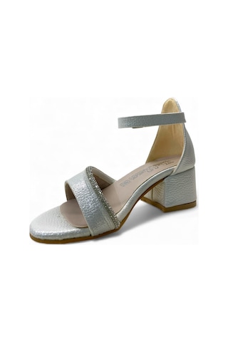 706 Kız Çocuk Okul Öncesi Topuklu Abiye Ayakkabı Sedef