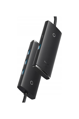 Baseus Lite Series 4Portlu Type-C to USB 3.0 Çevirici Hub Adaptör