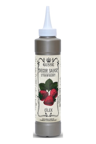 Gusse Çilek Aromalı Dekor Sos 750 G