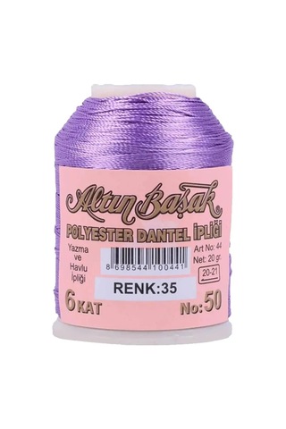Jenerik 3 Adet Altınbaşak Oya Ve Dantel İpi 20 Gr - Royaleks - No: 035