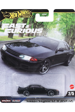 Hot Wheels Fast & Furious Premium Arabalar Nıssan Skylıne Gt-r B Çok Renkli