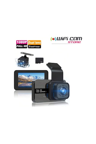 2mp 3 İnç Ultra Geniş Açı Lensli Full Hd Araç Kamerası