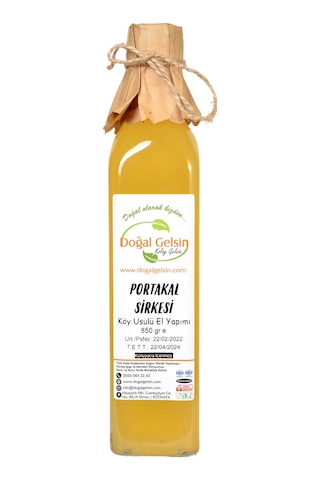 Doğal Gelsin Portakal Sirkesi - 500 ml