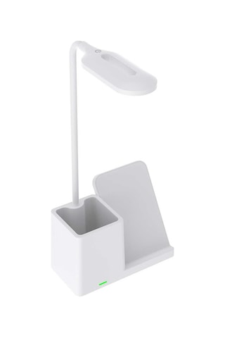 S-link SL-M9054 Beyaz TypeC 10W Kablosuz Şarj Cihazı Kalemlikli