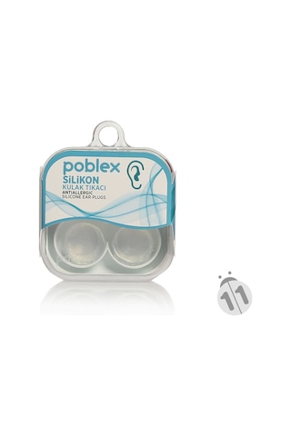 Poblex Silikon Kulak Tıkacı 4 Lü