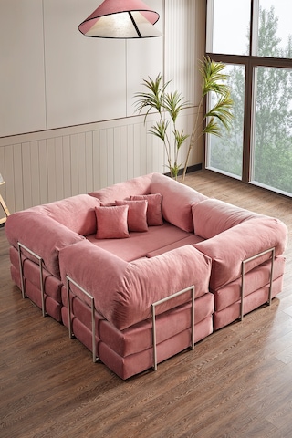 Legom Avanos Aktivite Koltuğu Yatak Olabilen Çok Amaçlı Kanepe Koltuk Takımı Pudra Pudra