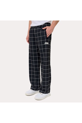 Siyah Fila Eşofman Altı Check Allover Print Su411117 Siyah