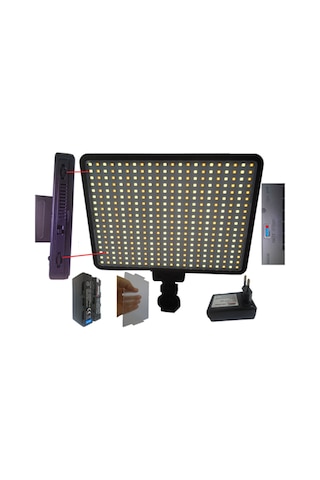 Deyatech Pro 320 Led Video Kamera Işığı Led Işık Sony Panasonic
