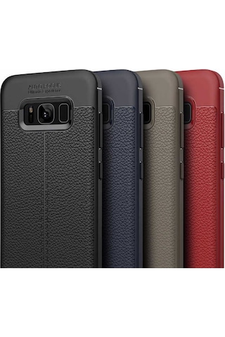 Samsung Uyumlu Galaxy S8 Kilif Deri Tarzi Niss Silikon Case 389468329
