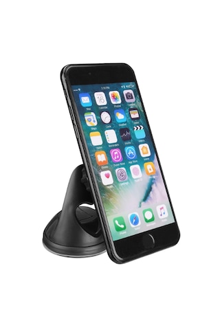 Ayarlanabilir Vantuz + Izgara Aparatlı Mıknatıslı Araç Telefon