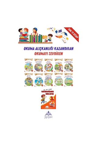 3. Sınıf Okuma Alışkanlığı Kazandıran Okumayı Sevdiren Tam 11 Kitap -10