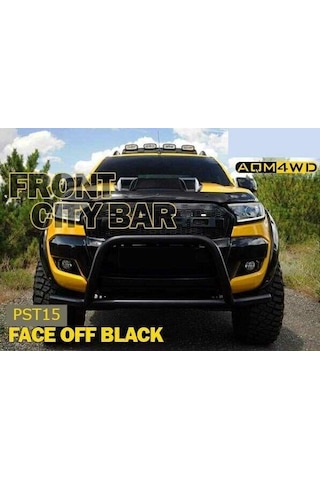 Volkswagen Amarok Off Road Ön Tampon Koruma Demiri Siyah 2010+ Pst15