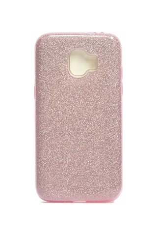 Samsung Uyumlu Galaxy J2 Pro 2018 Kılıf Zore Shining Silikon Pembe
