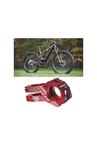 Suntek 31.8Mm Dağ Bisikleti Gövdesi Yüksek Kırmızı