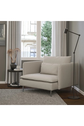Ikea Bej Modern Kanepe - Tekli Koltuk