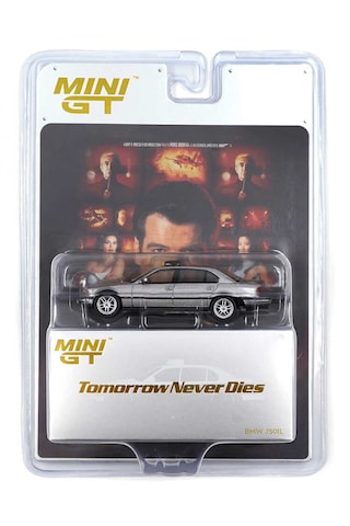 Mini Gt 1/64 Bmw 750ıl "tomorrow Never Dies" - Blister Paket Mgt00902-007e Gri
