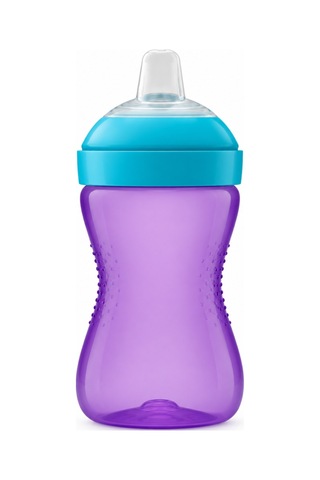 Yumuşak Uçlu Bardak 300 Ml Mor 12 Adet