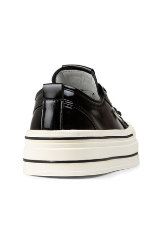 Deery Kadın Siyah Rugan Sneaker Ayakkabı - K0524zsyhc01 Siyah