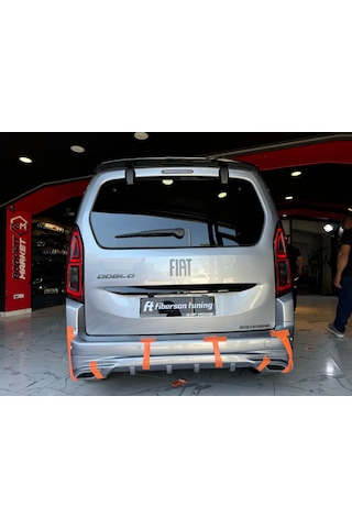 Fiat Doblo Spoiler 2023... ---fibersan Tuning