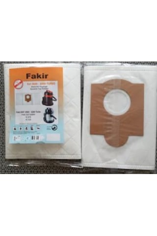 Fakir Ext 2600-3200 Süpürge Bez Toz Torbası 5 Adet