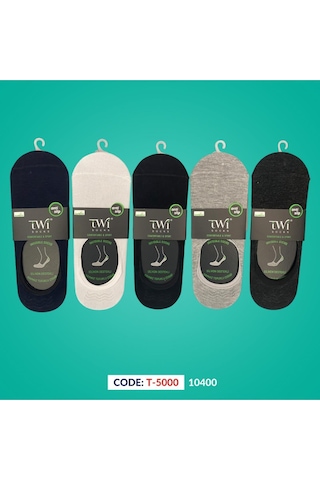 Bambu Babet Premium Çorap 12'li - Karışık Gri