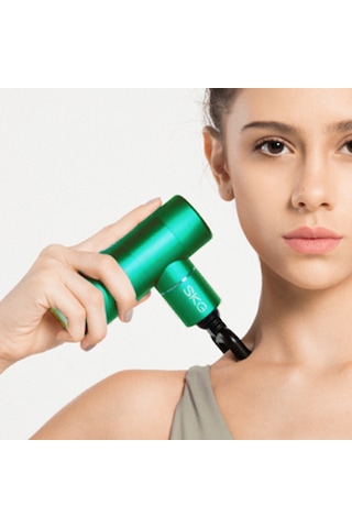 Skg F3 Masaj Tabancası, Yeşil, 4 Darbe Yoğunluğu, Farklı Bölgelerde Kullanıma 4 Modüler Masaj Başlığı Yeşil