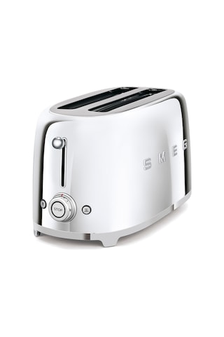 Smeg TSF02 4 Dilim Ekmek Kızartma Makinesi Krom